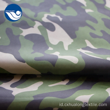 Digital Camo 190t Taffeta Dicetak Kain